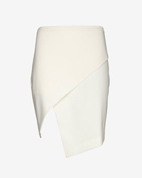 Mason by Michelle Mason Asymmetric Mini Wrap Skirt