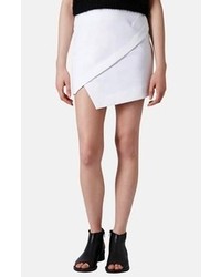 Topshop Asymmetrical Miniskirt