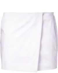 Ji Oh Wrap Mini Skirt