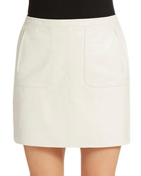 French Connection Leather Mini Skirt