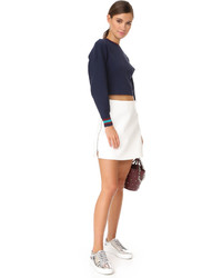 Courreges Side Zip Miniskirt
