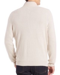 Luciano Barbera Cashmere Mockneck Sweater