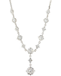 Memoire 18k Diamond Bouquets Princess Y Drop Necklace