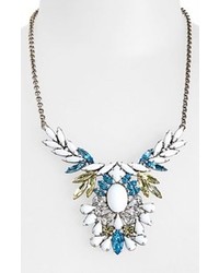 Dannijo Indie Ii Necklace Silver White