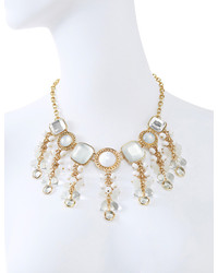 The Limited Draped Gem Statet Necklace
