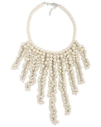 Carolee Faux Pearl Collar Necklace 16
