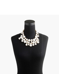 J.Crew Frosted Crystal Collar Necklace