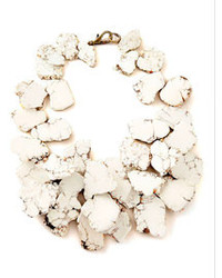 Nest Jewelry Clustered Howlite Necklace