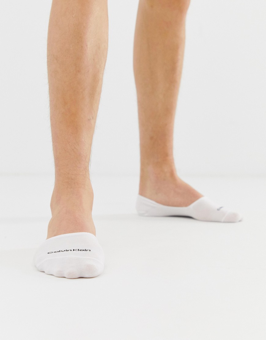 Calvin Klein Invisible Socks In White, $10, Asos