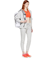adidas by Stella McCartney White Multi Pocket Athletic Backpack