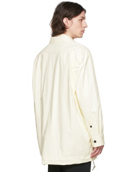 OVERCOAT Off White Nylon Jacket