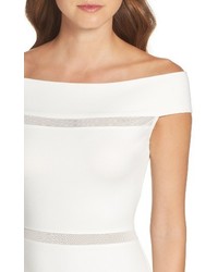 French Connection Lula Off The Shoulder Body Con Dress