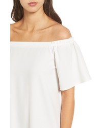 Off The Shoulder Shift Dress