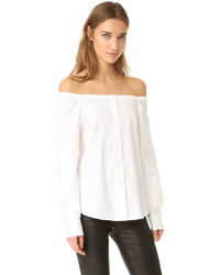 Theory Auriana Off The Shoulder Top