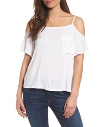 Bailey 44 Bail Out Off The Shoulder Top