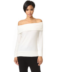 Cupcakes And Cashmere Brooklyn Off Shoulder Top