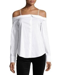 Bailey 44 Had My Love Off The Shoulder Shirt White