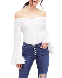 Free People March To The Beat Off The Shoulder Top