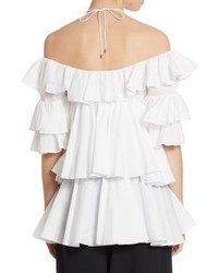 Tome Off The Shoulder Tiered Blouse