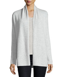 Neiman Marcus Cashmere Collection Modern Open Cashmere Cardigan