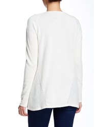 Griffen Ribbed Front Open Cashmere Cardigan