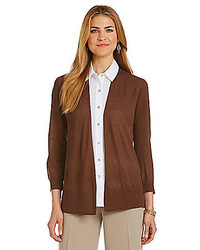 Investments Open Front Cardigan
