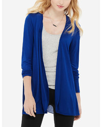 The Limited Pleat Back Open Front Cardigan