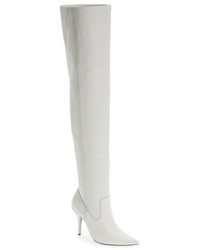 White Over The Knee Boots