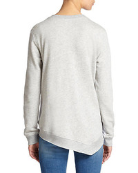 Wilt Asymmetrical Combo Sweatshirt