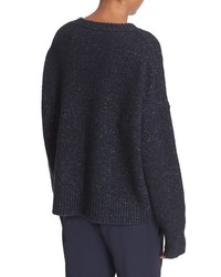 Vince Drop Shoulder Wool Blend Crewneck Sweater