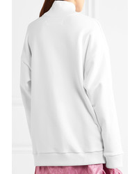 MARQUES ALMEIDA Marques Almeida Cotton Blend Turtleneck Sweater White