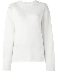 See by Chloe See By Chlo Oversized Cut Out Flower Jumper