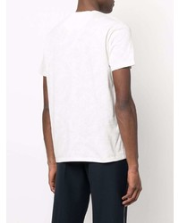 Etro Embroidered Logo Cotton T Shirt