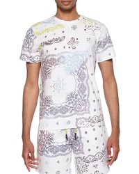 ELEVENPARIS Paisley T Shirt In White Paisley Aop At Nordstrom
