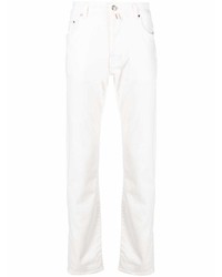 White Paisley Jeans