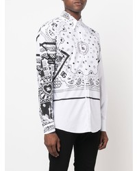Dolce & Gabbana Bandana Print Cotton Shirt