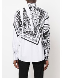 Dolce & Gabbana Bandana Print Cotton Shirt