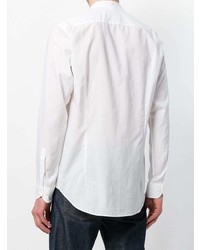Etro Embroidered Band Collar Shirt