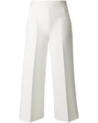 MSGM High Waisted Cropped Trousers
