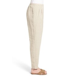 Eileen Fisher Petite Organic Linen Slouchy Pants