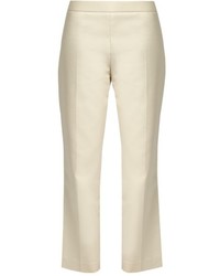 The Row Seloc Cropped Stretch Cotton Trousers