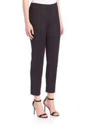 St. John Solid Cropped Pants