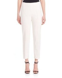 St. John Solid Cropped Pants