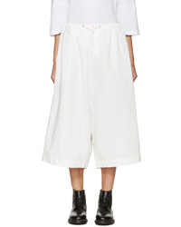 Y's White Drawstring Trousers
