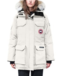 Canada Goose Expedition Hooded Down Parka With Genuine Coyote