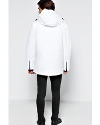 Boohoo Four Pocket Luxe Sports Parka