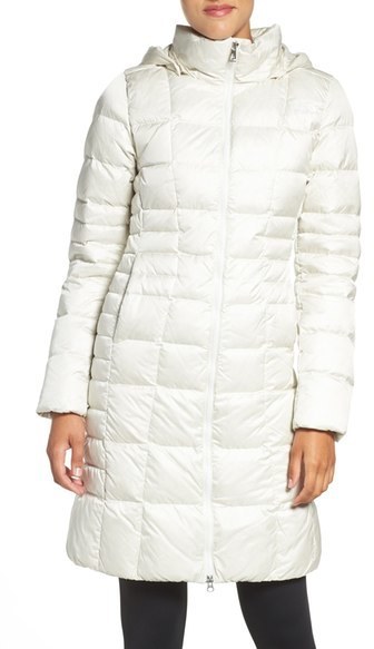 the north face metropolis ii hooded water resistant down parka