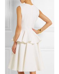 Alexander McQueen Cotton Blend Cloqu Dress