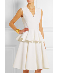 Alexander McQueen Cotton Blend Cloqu Dress