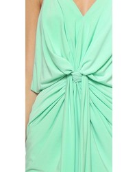 Misa Knee Length Dress With Knot Detail